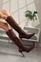 Bellora Suede Boots Brown - 3