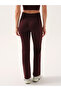 Motion High Waist Flared Leggings Burgundy - 3