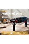 DX3332 Hammer Drill 900W with 4 Drill Bits 220-240V Power Input, 50/60 Hz Frequency, Corded Electric, Concrete Drilling, Auxiliary Handle - 5