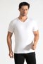 6-Pack Men's Ribbed V-Neck Undershirt