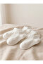 White Baby Girl Booties Socks 5-Pack - 2