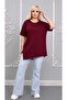 Mügerella Large Size Asymmetrical Stylish Comfortable and Flexible Tunic - 6