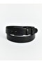 Faux Leather Men's Belt with Openwork Metal Buckle for Style Enthusiasts from Uzg Store