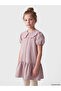 Esvab • Modern & Distinctive Bebe Roba Collar Checked Embroidered Girl's Dress - 2