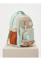 Ultra Luxury Full Orthopedic Girls' Ital Middle School, High School Daily School Backpack with Hidden Back Pocket - 3