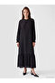 Esvab • Modern & Distinctive Stand Collar Polka Dot A-Line Dress - 2
