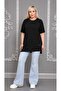 Mügerella Large Size Asymmetrical Stylish Comfortable and Flexible Tunic - 7