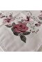 Patterned Stitched Unlined Writing Tulle Yemeni Foulard Scarf 100X100 Cm, Middle Part Empty - 8