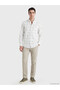 Quality Pieces from Çelebi Store Standard Fit Checked Embroidered Oxford Men's Shirt