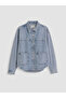 Esvab • Modern & Distinctive Loose Fit Women's Jean Shirt Jacket