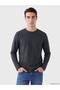 Esvab • Modern & Distinctive Zero Roba Collar Long Sleeve Men's T-Shirt