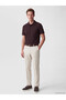 Esvab • Modern & Distinctive Devrik Roba Collar Combed Cotton Men's T-Shirt - 2