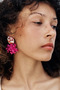 Resin and Bead Detail Earrings - 2