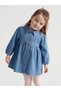 Rmz Gi̇yi̇m Farkiyla Shirt Roba Collar Baby Girl Dress - 2