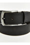 Timeless Clothing & Timeless Choices Men's Faux Leather Belt with Metal Buckle - 4