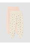Esvab • Modern & Stylish Baby Girl Pants with Booties, 2-Piece Set