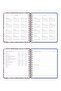 2026-2027 18X20 Spiral Bound Square Weekly Academic Planner - Pink Leopard - 5