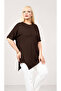 Mügerella Large Size Asymmetrical Stylish Comfortable and Flexible Tunic - 3