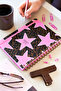 2026-2027 A5 Spiral-Bound Colorful Academic Planner with 16-Month Motivational Pages - Yıldız Leopar - 2