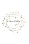 Leaf - Gold Color Leaf Figured Pearl Design Hair Vine Hair Band Bridal Hair Accessory Crown - 3