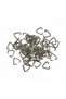 Triangle Keychain Tip Silver 3000 Pack Macrame Amigurumi Buckle Connector Keychain Jewelry Supplies - 2