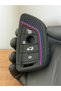For Bmw F10, F11, F30, F90 Fem Smart 4 Button Honeycomb Pattern Key Remote Protection Case Black Color