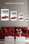 Red Ferrari Supercar Poster Metal Wall Art - 6