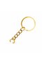 Triangle Keychain Gold Tip 3000 Pack Macrame Amigurumi Buckle Connector Keychain Jewelry Supplies - 3