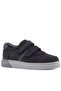 Rakerplus 3751-Snggr Blacknubuck-Grey Gray Tbn 100% Genuine Leather Velcro Boys' Sneaker