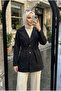 Women's Belted Short Trench Coat – Seasonal Hijab Jacket - 4