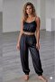 Royal Touch Satin Strap Pajama Set - 2