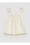 Lcw Kids Beige Floral Girl's Set - 3