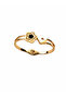 Twin Blossom Kids Bangle – 18K Gold Plated Stainless Steel, PVD Coated, Anti-Tarnish (Size-02) - 3