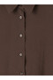 Modal Blended Oversize Women's Shirt Tunic - 6