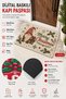 Door Mat 45X70Cm Outdoor New Year Products Christmas Ornaments Knitted Christmas Gnome - 4