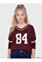 Patterned Girls' Knitwear Sweater