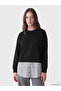 Soft Touch Striped Women's Sweatshirt Tunic