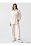 High Collar Oversize Women's Sweatshirt Tunic - 2