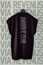 Anabolic Club Back Printed Zero Sleeve Sports T-Shirt