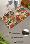 Doormat 45X70Cm Interior Exterior New Year Products Christmas Decorations Christmas Cats - 3