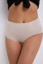 High Waist Women's Panties 3-Pack – Cotton Gathering Comfortable Flexible Cut - 6