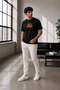 Unisex Oversize Naruto Shippuden Naruto Uzumaki Embroidered Anime T-Shirt 100% Cotton - 3