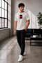Unisex Oversize Naruto Shippuden Naruto Uzumaki Embroidered Anime T-Shirt 100% Cotton - 3