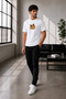 Unisex Oversize Naruto Shippuden Naruto Uzumaki Embroidered Anime T-Shirt 100% Cotton - 3