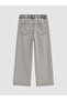 Esvab • Modern & Distinctive Stoned Wide-Legged Girls' Jean Pants - 3