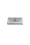Duki Daso Lockable Silver Multi-Compartment Zippered Long Women's Wallet |   Summer N4308 Silver