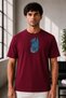 Unisex Oversize Naruto Shippuden Anime Theme Embroidered Anime T-Shirt 100% Cotton