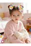 2-Piece Pastel Rainbow Smiley Face Heart Girl's Hair Clip Set 5cm - Cute Clip-On Side Hairpin - 2