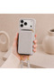 iPhone 17 Pro (6.3 Inch) Compatible Premium Lux Leather Case with Open Sides, Slim Design, Wallet, Zipper, Card Holder, Crossbody Neck Strap, and Drawstring Strap