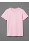 Solid Pink tee for girls - 4